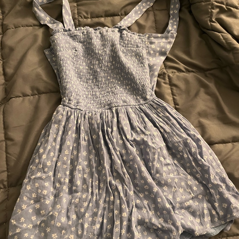 Blue Hollister romper
